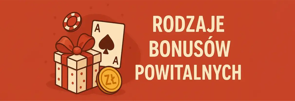 Rodzaje bonusów powitalnych